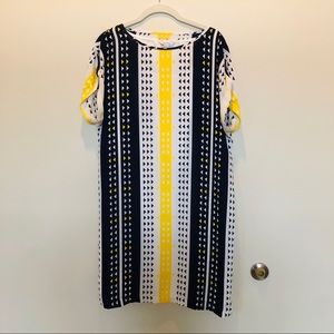 Nautica Blue and Yellow Dress